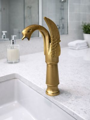 Altın Kuğu Lavabo Bataryası
