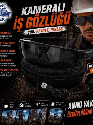 Kameralı İş Gözlüğü
